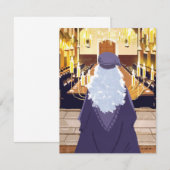 Dumbledore Speaking in Hogwarts Great Hall Notitiekaartje (Voorkant / Achterkant)