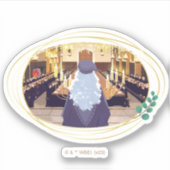 Dumbledore Speaking in Hogwarts Great Hall Sticker (Voorkant)
