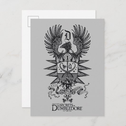Dumbledore's Crest Briefkaart (Voorkant / Achterkant)