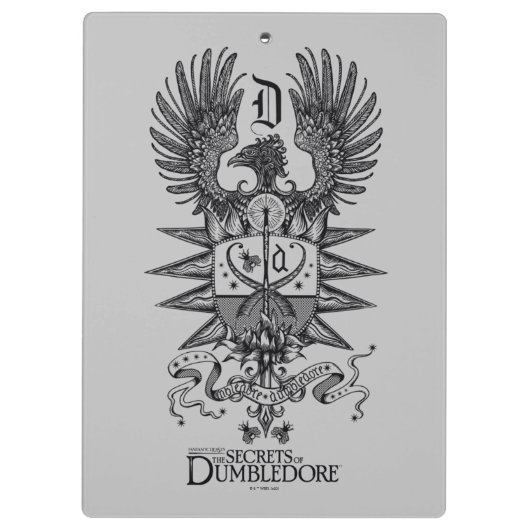 Dumbledore's Crest Klembord (Achterkant)