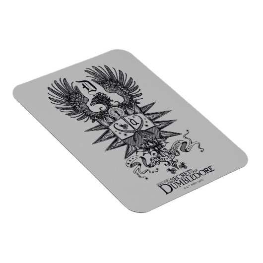 Dumbledore's Crest Magneet (Rechterzijde)