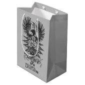 Dumbledore's Crest Medium Cadeauzakje (Achterkant Gekanteld)