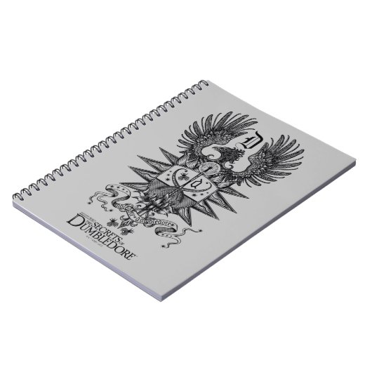 Dumbledore's Crest Notitieboek (Linkerzijde)