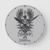 Dumbledore's Crest Ronde Klok (Voorkant)