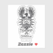 Dumbledore's Crest Sticker (Vel)