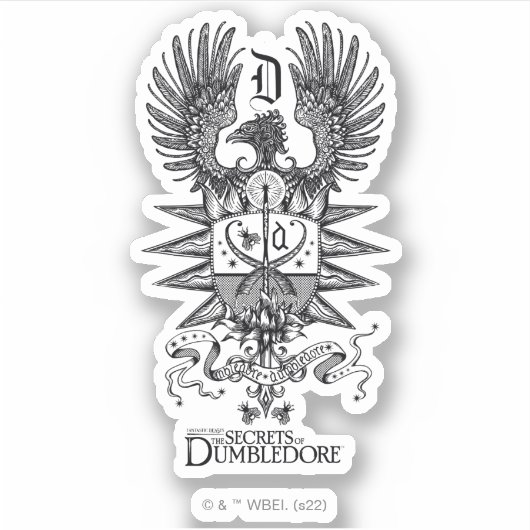 Dumbledore's Crest Sticker (Voorkant)