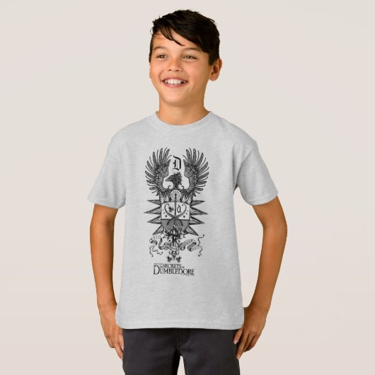 Dumbledore's Crest T-shirt (Voorkant volledig)