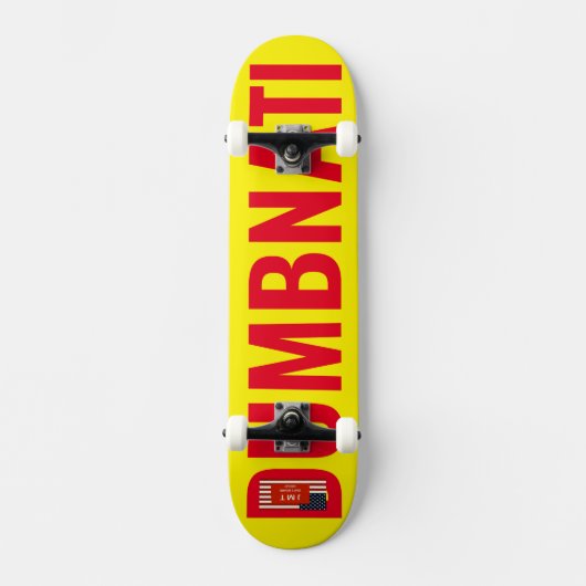 DUMBNATI Skateboard (Voorkant)