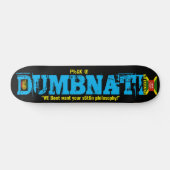 DUMBNATI Skateboard, 7¾" deck Persoonlijk Skateboard (Horizontaal)