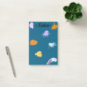 Dumbo-achtige octopussen post-it® notes (Kantoor)