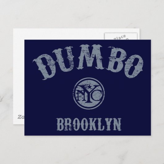 Dumbo Briefkaart (Voorkant / Achterkant)