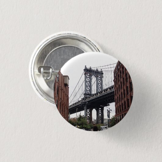 DUMBO, Brooklyn #1 Button (Voorkant /achterkant)