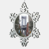 DUMBO, Brooklyn #2 Snowflake Ornament (Rechts)