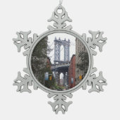DUMBO, Brooklyn #2 Snowflake Ornament (Voorkant)