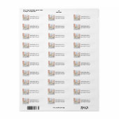 DUMBO Brooklyn Adreslabels Etiket (Full Sheet)