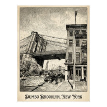 DUMBO Brooklyn New York — Iconische Brug