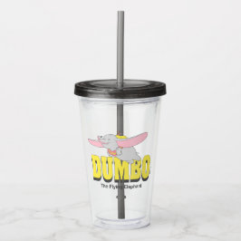 Dumbo de vliegende olifant acryl drinkbeker