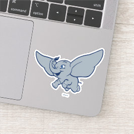 Dumbo | Dumbo-Cartoon met doezelaar Sticker