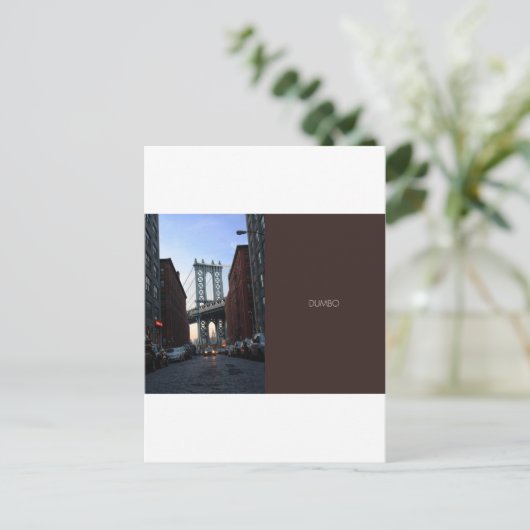 DUMBO in Dusk Briefkaart (Staand voorkant)