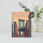 Dumbo New York State Briefkaart (Staand voorkant)