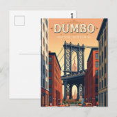 Dumbo New York State Briefkaart (Voorkant / Achterkant)