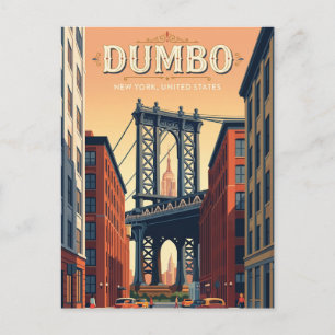 Dumbo New York State Briefkaart
