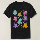 Dumbo Octopus, Cute Octopus Gift, Cute Waterverf T-shirt (Design voorkant)