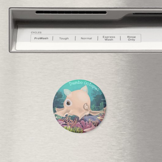 Dumbo Octopus Magneet (Insitu (Vaatwasser))