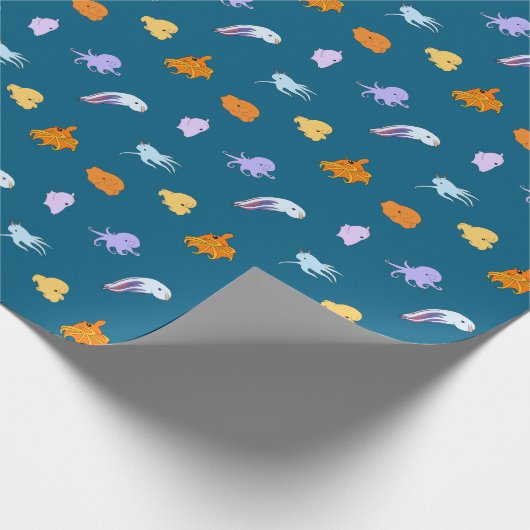 Dumbo Octopuses Wrapping Paper Cadeaupapier (Hoek)