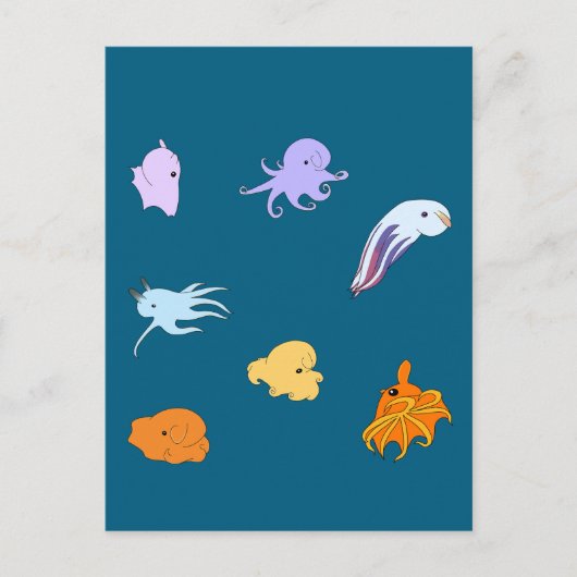 Dumbo Octopussen Briefkaart (Voorkant)