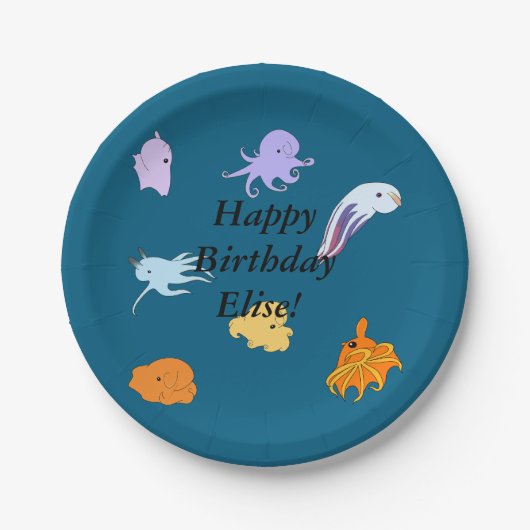 Dumbo Octopussen Papieren Bordje (Voorkant)