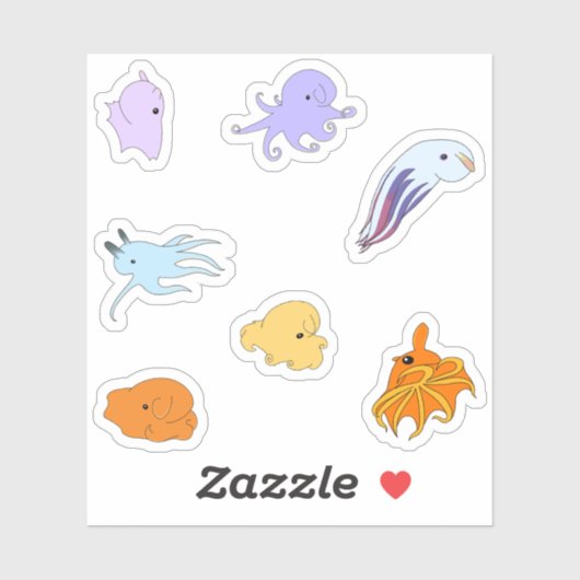 Dumbo Octopussen Sticker (Vel)