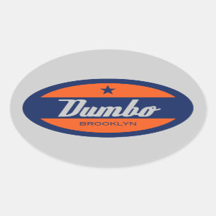 Dumbo Ovale Sticker