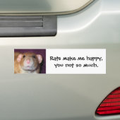 Dumbo Rat Bumpersticker (Op auto)