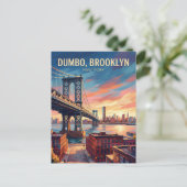 Dumbo USA Briefkaart (Staand voorkant)