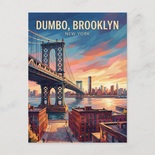 Dumbo USA Briefkaart (Voorkant)