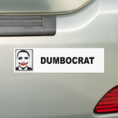 Dumbocrat Bumpersticker (Op auto)