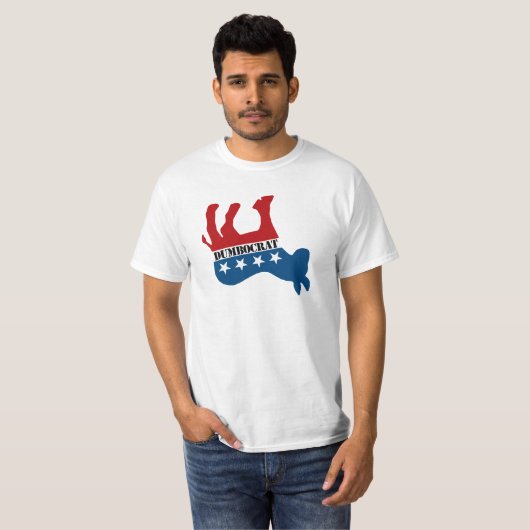 Dumbocrat T-shirt (Voorkant volledig)