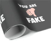 Dumbs naar beneden offensief Gezegde dat je niet z Cadeaupapier (Rol Hoek)