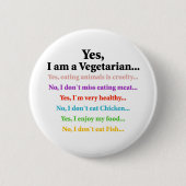 DumbVragen Ronde Button 5,7 Cm (Voorkant)