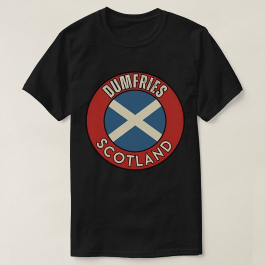 Dumfries, Schotland T-shirt (Design voorkant)