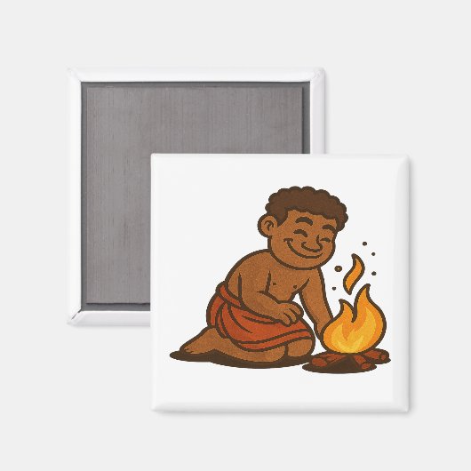 Dumi Fire Keeper Magneet (Voorkant / Achterkant)