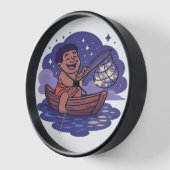 Dumi Fisher of Stars Clock (Hoek)