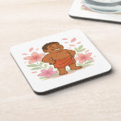 Dumi Flower spirit Bier Onderzetter (Linkerzijde)