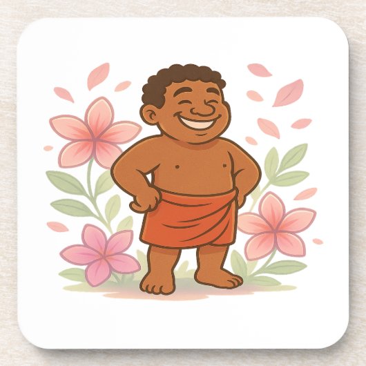 Dumi Flower spirit Bier Onderzetter (Voorkant)