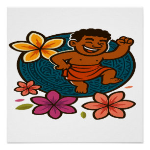 Dumi Happy Dancer Perfect Poster