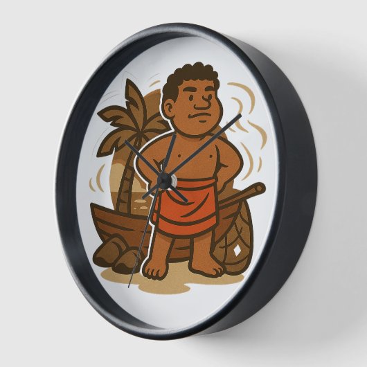 Dumi Island Guardian Clock (Hoek)