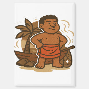Dumi Island Guardian Magneet