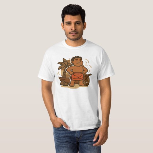 Dumi Island Guardian T-shirt (Voorkant volledig)
