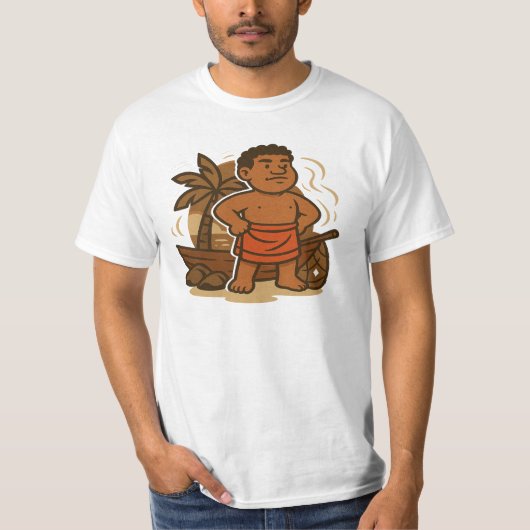 Dumi Island Guardian T-shirt (Voorkant)